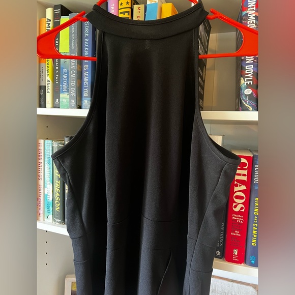 Women’s High Neck Evening Cocktail Dress - Picture 4 of 8